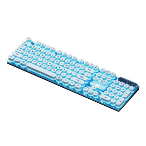 Wired Mechanical Keyboard E-Sports Games Office Dedicated Mute Boys and Girls Laptop Desktop USB Neutral