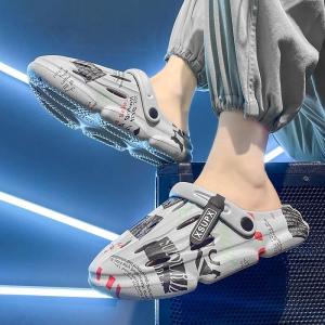 MONLEYTA | Trendy Mens Summer Outdoor Sports Sandals Breathable Anti-Slip Thick Bottom EVA Slip-On Shoes For Beach And Casual Wear