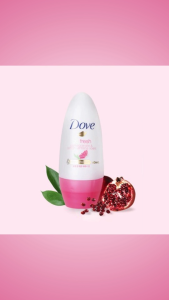 Dove Pomegranate & Lemon Verbena Roll-On Deodorant 40ml 1 Count