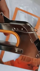 Stapler gun alat staples tembak jok motor sofa 13/6 13/8mm R23 - FLOURISH murah berkualitas