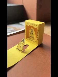 Creative Fun Buddha Worship Mini Box Decompression Toys Craft Home Decor Compact Portable Spiritual Box for Friends Great Gifts