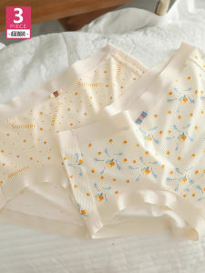 กางเกงขาสั้นผ้าฝ้ายบางไร้ตะเข็บเซ็กซี่สำหรับผู้หญิง กางเกงวอร์มเอวกลาง ทรงตรง ฤดูร้อน 2023 กางเกงขาสั้นผ้าฝ้ายแท้ไร้ตะเข็บแบบบาง