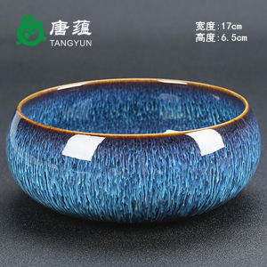 Đĩa Đựng Trà Gốm Sứ Phong Cách Trung Hoa Cổ Điển Túi Đựng Bút Thiết Bị Pha Trà Trang Trí Nhà Hàng Sang Trọng