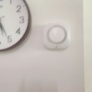 DAYTECH Set of 10 433MHZ Wireless Photoelectric Smoke Detectors | Advanced Fire Alarm with 9V Battery | Tagapagbigay Babala ng Sunog