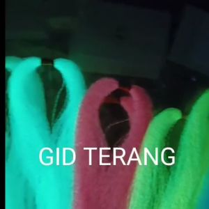 Bulu mutiara GID fosfor bulu mutiara glow in the dark bulu asist hok bulu sabiki kotrek bulu mutiara gid umpan pancing
