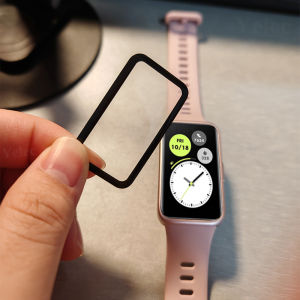 ปกป้องหน้าจอสำหรับ Honor Band 10วัสดุ PMMA ที่ครอบคลุมอย่างสมบูรณ์จอภาพยนตร์สำหรับ Honor Band 9