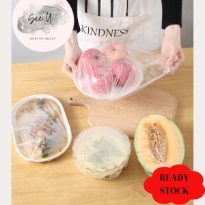 [Ready Stock] Disposable  Food Grade Plastic Wrap |  PE Plastic Film Cover | Pembalut Makanan