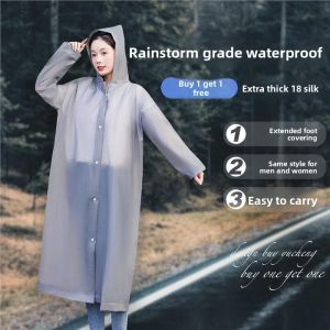 MONLEYTA | Disposable Long Thickened Raincoat For Travel Outdoor Single Person Mountain Climbing Adult Full Body Raincoat Portable Rainwear