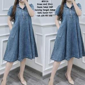 5407 5216 dres jeans 5541