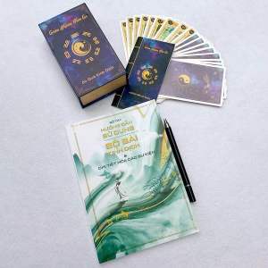 Combo bộ bài 64 quẻ kinh dịch và sổ tay hướng dẫn