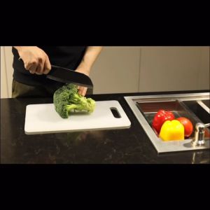 Thick plastic chopping board for meat vegetable sangkalan heavy duty chopping board food grade non slip cutting board kitchen board chopping antibacterial chopping board double sided cutting board  board chopper board tadtaran makapal plastic sangkalan