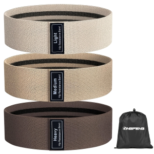 Basic Fabric Resistance Hip Booty Bands Glute Thigh Elastic Workout Bands Squat Circle Stretch Fitness Strips Loops Yoga Gym