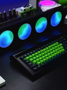Large carbon-infused gaming and office keyboard pad with anti-dust durable and water-resistant properties