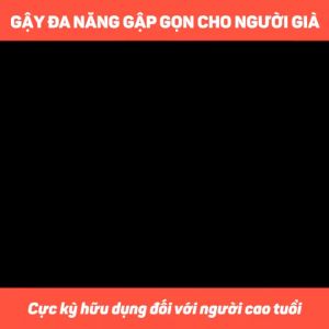 Gậy chống đỡ trusty cane 3 chân cho người già có đèn chiếu sáng và có thể gập lại