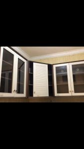 Kitchen Set Atas Kaca L: Desain Modern & Berkualitas