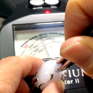 KJ754 จี้หยกลาเวนเดอร์พม่า Jadeite Type A เจียระไน น้ำหนัก 49.97 กะรัต