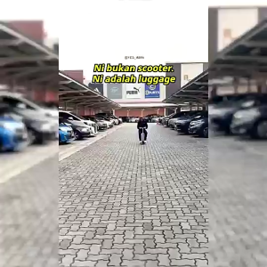 SOFTHOME Smart Ridding Travel Electric Luggage Scooter USB Rechargeable
