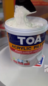 (12kg) Keo trám đa năng TOA Acrylic Filler được sử bê tôngngóithạch caoxi măng thạch cao và gỗ