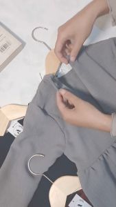 Baju Gamis Anak Perempuan Yasmin Kombinasi Usia 6 bulan - 6 tahun Set Kerudung Bahan Crinkle Airflow Pakaian bayi Terbaru Kekinian