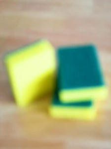 Combo 10 Miếng Mút Rửa Chén Bát HaoYu Bọt Biển 2 mặt đa năng Siêu tạo bọt