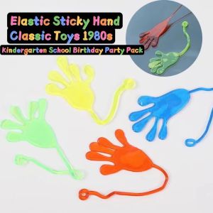 [MSIA SHIP] NOVELTY Elastic Sticky Hand Classic Toys 1980s Kindergarten Kids Birthday Party Goodies Mainan Klasik Tangan Melekit Anjal Children Gift Christmas School Celebration Game Supply Present Perayaan Parti Tadika Taska kanak budak 小孩 生日派对 80后 经典玩具