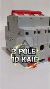 HIMEL MINIATURE CIRCUIT BREAKER HDB9H A SERIES | 10 KAIC | 3 POLE | 6a to 63a | VAT INCLUDED PRICES