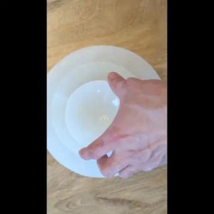 1pc Selenite Plate Stone Natural Gemstone Crystal Bowl Home Decor Perfect For Weddings Birthdays Anniversaries