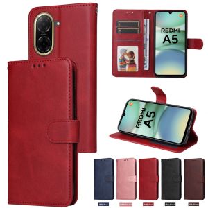 Cow Pattern Wallet Case for Redmi 15 15C 14C 13 12 10A 10C 10 9A Prime 9C A5 A3 A2 A1 Plus K60 K70 K80 4G 5G Magnetic Flip Cases