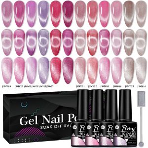 ชุดเจลทาเล็บตาข่าย 12 สี พร้อมแม่เหล็ก สำหรับทำเล็บแบบไลท์เทอราพี ติดทนนาน เหมาะสำหรับใช้ในร้านทำเล็บ