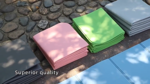 [SG Ready Stock] Foldable Yoga Mat Nap mat Camping pad Eco Friendly Tpe Folding Travel Fitness Exercise Double Sided Non-Slip For Pilates & Floor Workouts Convenient for storage