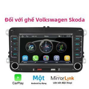 Đầu Phát Media Ô Tô 7 2 DIN HD RDS Airplay Wireless CarPlay Android Auto Âm Thanh Stereo Cho VW Seat Skoda Passat Golf Polo Với Màn Hình Cảm Ứng