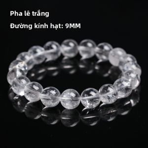SIFUYUAN | Vòng Tay Trắng Tự Nhiên Hình Băng Đá