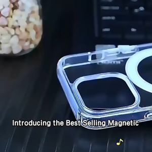 Yoobao YC12 Strong Magnetic Shockproof Non-Yellowing Premium Clear Case For iPh 11/ 12/ 13/ 14/ 15/ 16/ 17