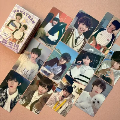 TF Family Fourth Generation Laser Small Card Chen YiHeng Chen JunMing Surrounding Badge Instant LOMO Postcard Mini Card