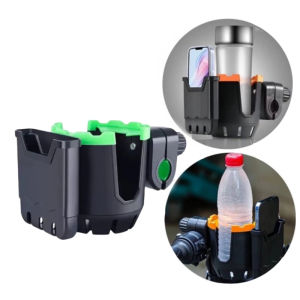 2in1 Motorcycle / Bike Water Cup Holder with Phone Holder (Motor Cup Holder)
