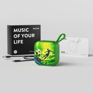 MLOVE | Loa Bluetooth Không Dây Mlove R10 Thiết Kế Hình Quả Bóng Chống Nước IP67 Hệ Thống Âm Thanh Ngoài Trời Sử Dụng Pin Loa Di Động