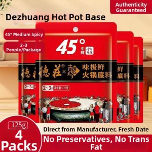 45 Degree Medium Spicy Beef Tallow Hotpot Base