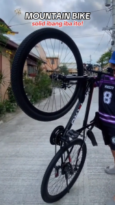 AENXRD จักรยาน 26 นิ้ว จักรยานเสือภูเขา ตีนผี เกียร์ 21 สปีด โช๊ครับแรงกระแทกอย่างดี