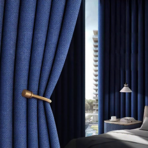 No-drilling Light-blocking and Heat-insulating Short Curtain