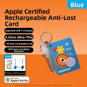 Momax | Anti-Lost Device for AirTag and Others Keys Pets Elderly Children