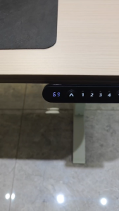 New Product Electrically Controlled Height-adjustable Tables 120cm*60cm Standing Desks USB Wheels Max Height 115cm