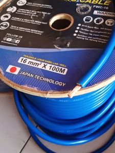 HARGA PER 5 METER KABEL LAS 16 MM FUJIYAMA FULL TEMBAGA KABEL TEMBAGA 16MM JAPAN QUALITY PRODUCT