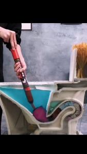 Newyorkbigsale ปั๊มส้วม ท่อระบายน้ำ ปืนปั๊มส้วมอุดตัน แก้ไขท่ออุดตัน No. Y1844