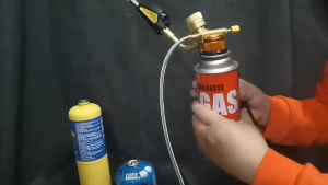 Mapp Gas Self Ignition Turbo Torch Brazing Soldering WeldingPlumbing Gold