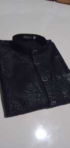 jubah embose anak kancing snap import