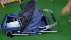 Pets Stroller Dog Stroller Cat Stroller Lightweight Foldable Pet Trolley/ Carrier Dog Trolley