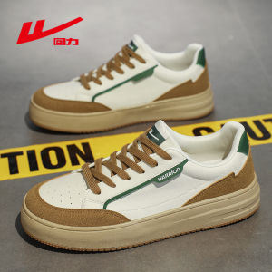 Warrior Casual Board Shoes 2024 Autumn New Low Help Mens Shoes Trendy High Quality Couple Shoes Versatile Fashionable Shoes