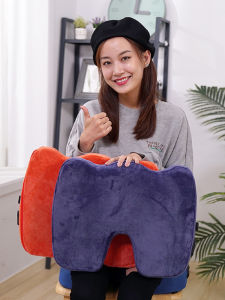 Electric Massage Seat Cushion Heated Butt Massager for Long Time Sitting Office Car Mens Model Back Leg Hip And Waist Massage