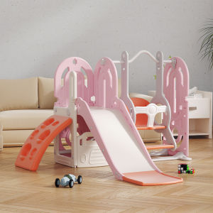 BONINGYU | Multi-functional Kids Slide Swing Indoor Play Equipment