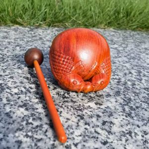 ปลาไม้ชาวพุทธMokugyo ไม้ผ่อนคลายสำนักงานบ้านRelief ความเครียดปลาทำสมาธิไม้